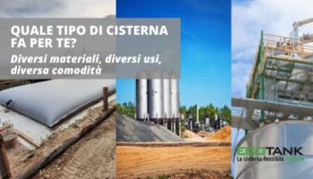 ¿Qué tipo de cisterna es para ti?