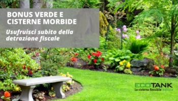 ¿Quieres aprovechar el Bono Verde? ¡Las cisternas flexibles son la solución!