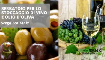 Tanque para almacenar vino y aceite de oliva, ¿verdad? ¡Elige Eco Tank!