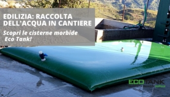 Construcción: descubre los tanques flexibles Eco Tank para la recolección de agu