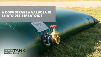 Qual è la funzione della valvola di sicurezza nelle cisterne flessibili?