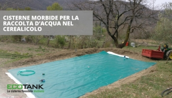 Cisterne morbide e colture cerealicole idroesigenti: il giusto connubio