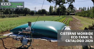 Cisternas flexibles Eco Tank: el catálogo 2020
