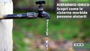 Cómo reducir el desperdicio de agua con un tanque flexible Eco Tank